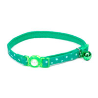 Collar Gato Polkas Verde