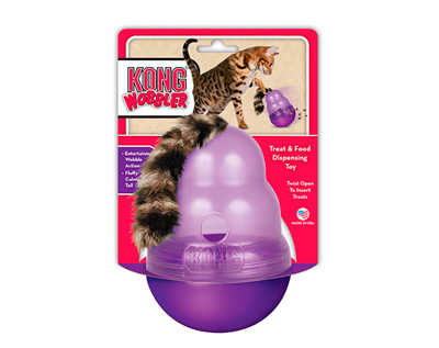Kong Gato Wobbler Con Plumas