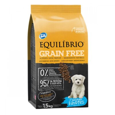 Equilibrio Grain Free Raza Miniatura Cachorro 1,5kg