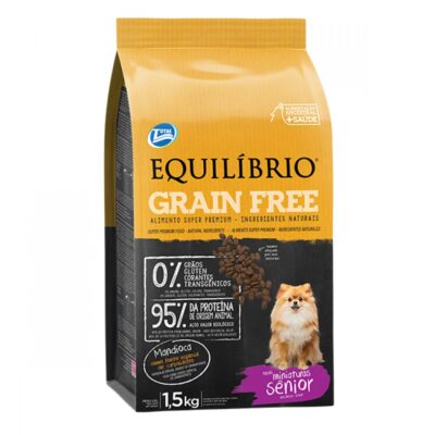 Equilibrio Grain Free Raza Miniatura Mature 1,5kg