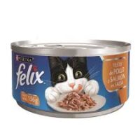 Felix Filete Pollo & Salmon 156gr