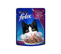 Felix Sensaciones Pollo e Higado 85gr