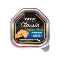 Evolve Classic Bandeja Crafted Meals Pollo Perro