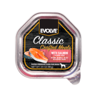 Evolve Classic Bandeja Crafted Meals Salmon Perro