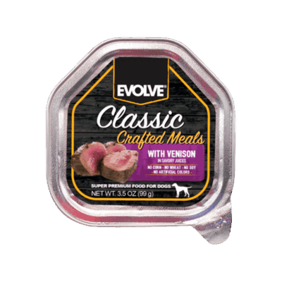 Evolve Classic Bandeja Crafted Meals Cordero Perro