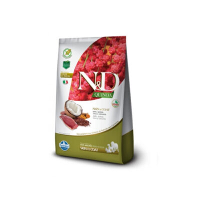 N&D Dog QUINOA Adult  SKIN Pato X 2.5 Kg