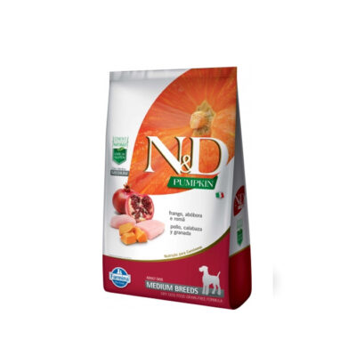 N&D Dog PUMPKIN Frango Adul Med X 2.5 Kg