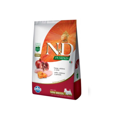 N&D Dog PUMPKIN Frango Adul Mini X 2.5 Kg