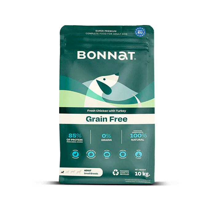 Bonnat Grain Free Canine Adult Small Breeds 10 Kg